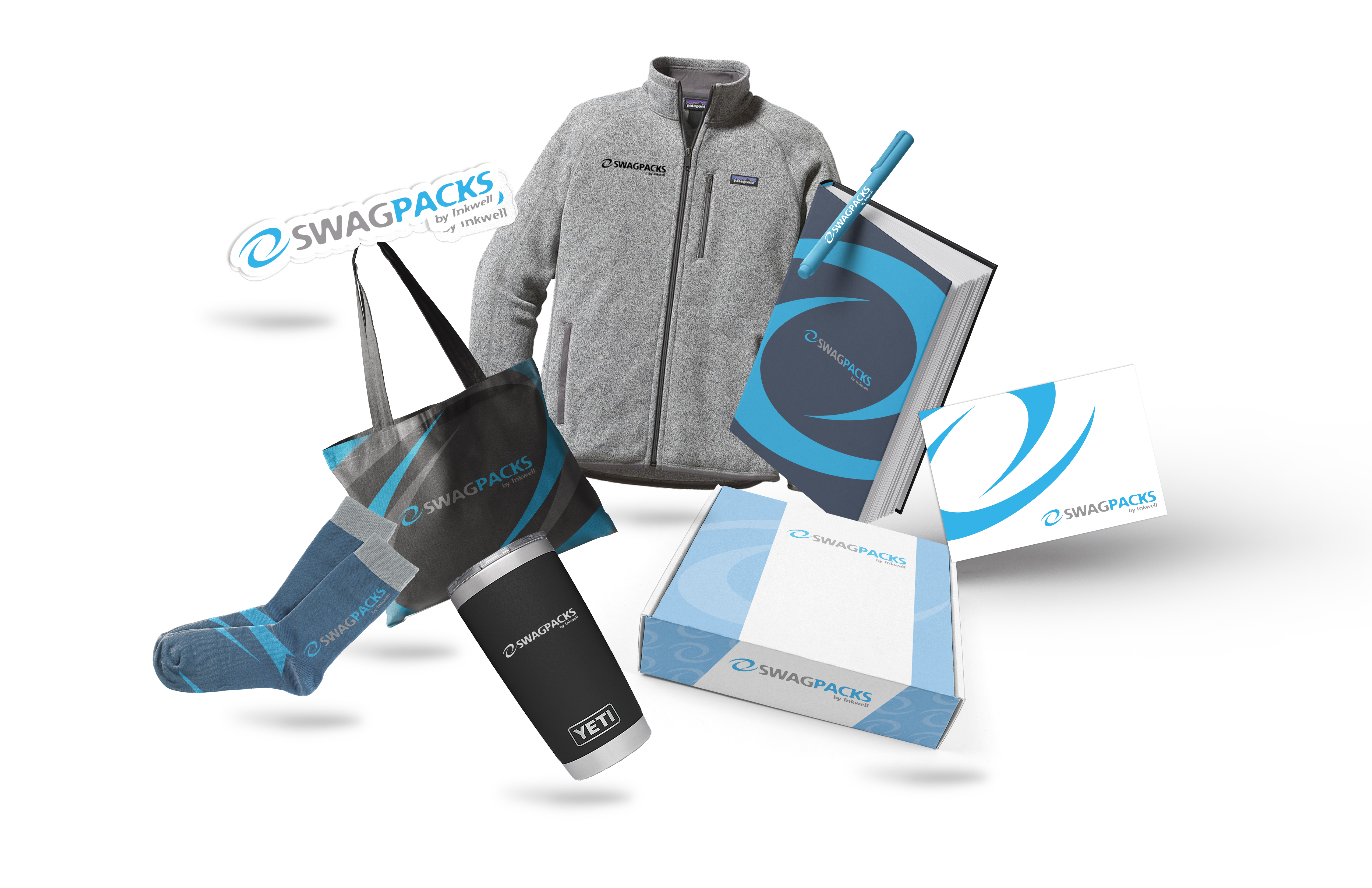 Custom Branded SwagPacks™ Trade Show Swag Inkwell Global Marketing